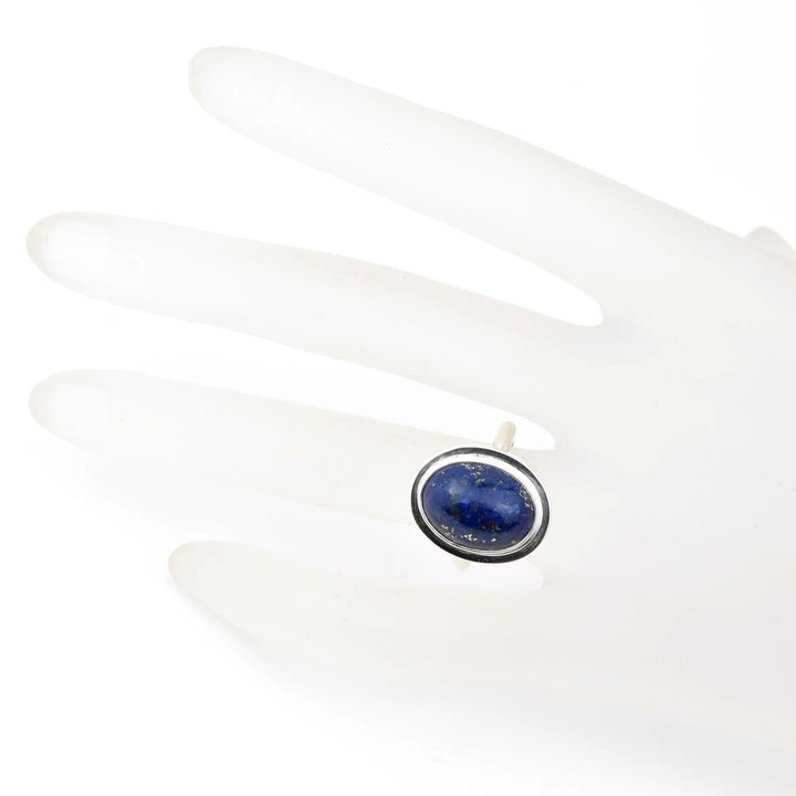 Lapis Lazuli Ring in Sterling Silver