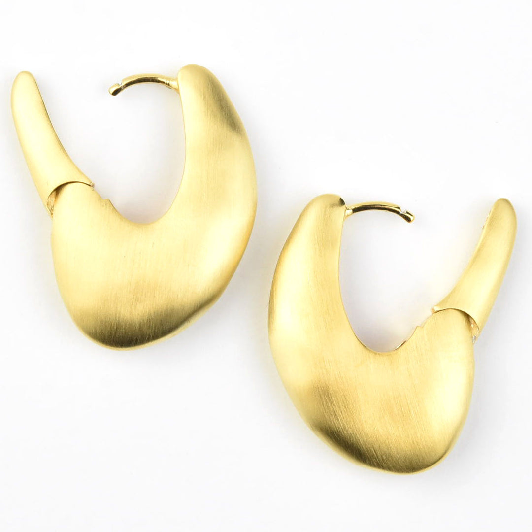 Serra Hinged Hoops - Goldmakers Fine Jewelry