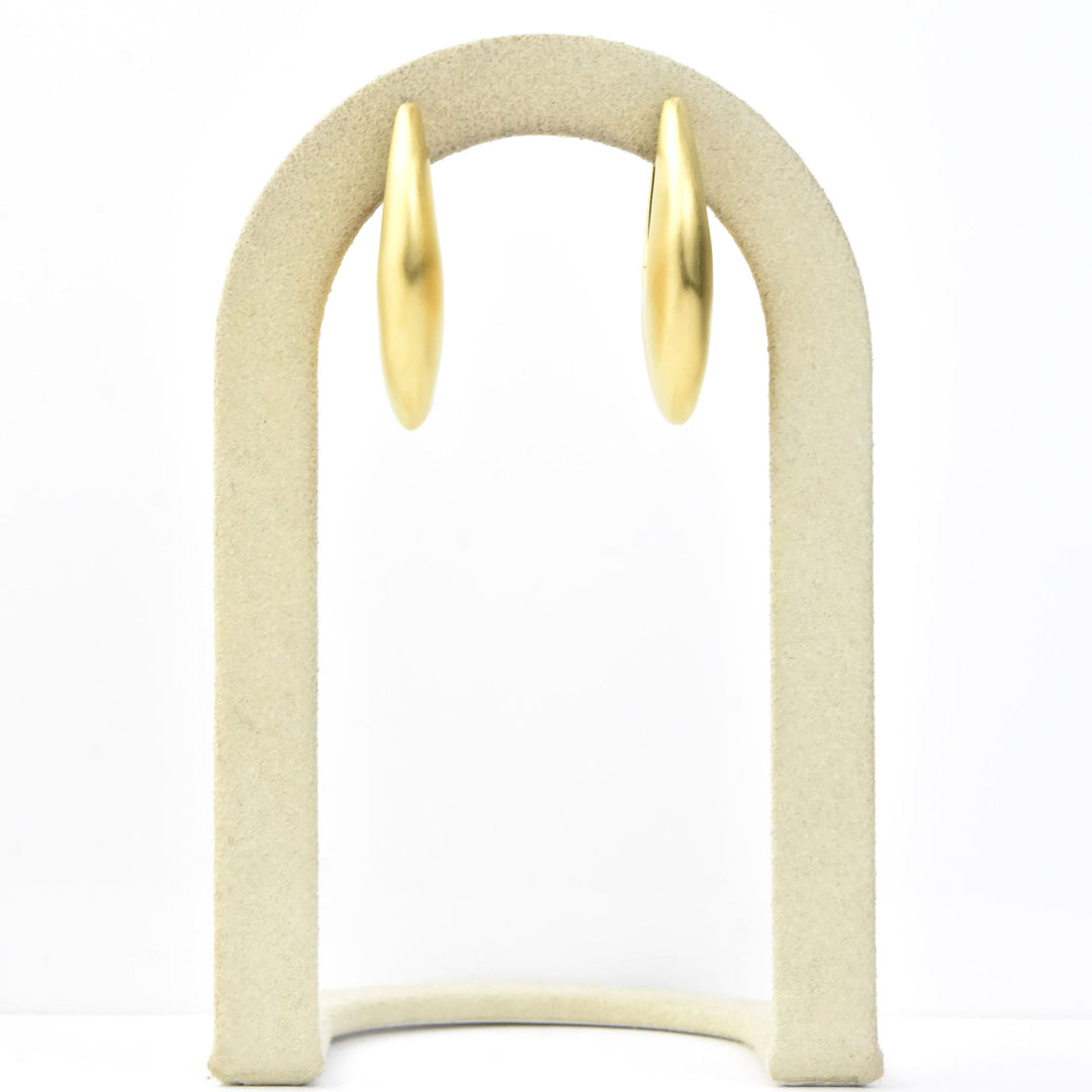 Serra Hinged Hoops - Goldmakers Fine Jewelry