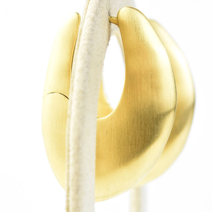 Serra Hinged Hoops - Goldmakers Fine Jewelry