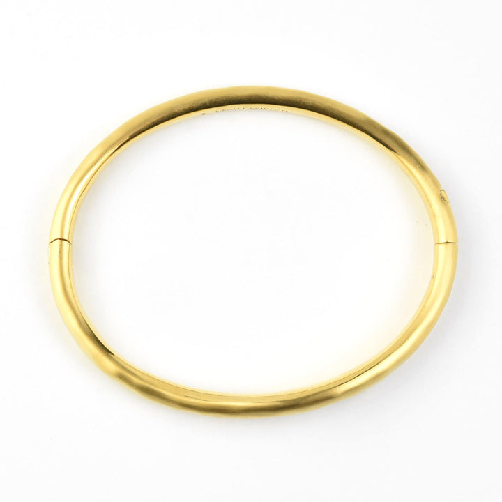 Serra Hinged Bangle - Goldmakers Fine Jewelry
