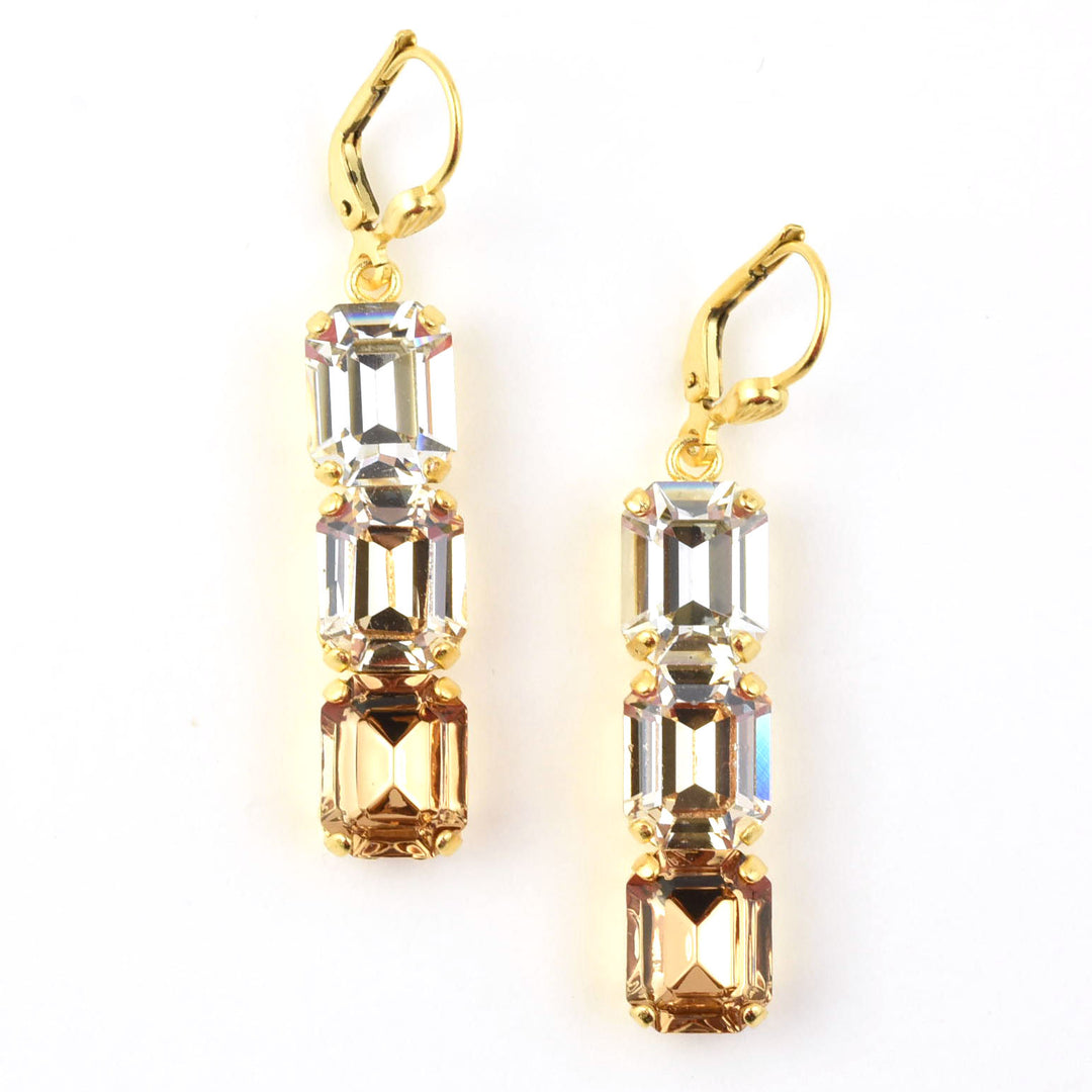 Emerald Cut Ombre Drops