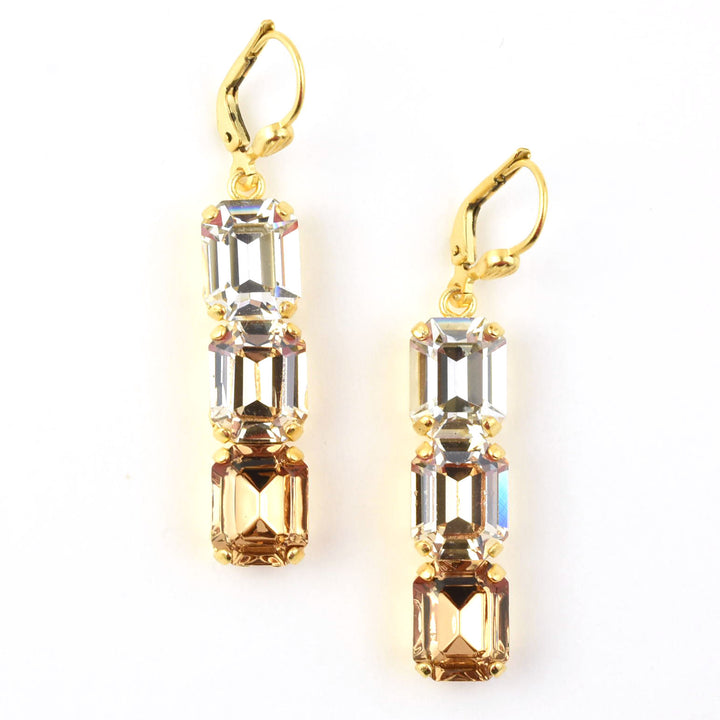 Emerald Cut Ombre Drops