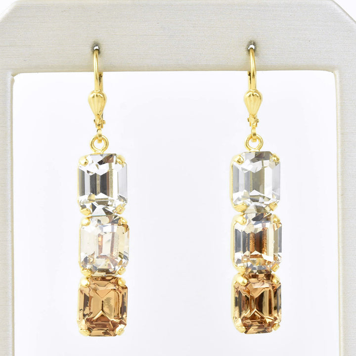 Emerald Cut Ombre Drops