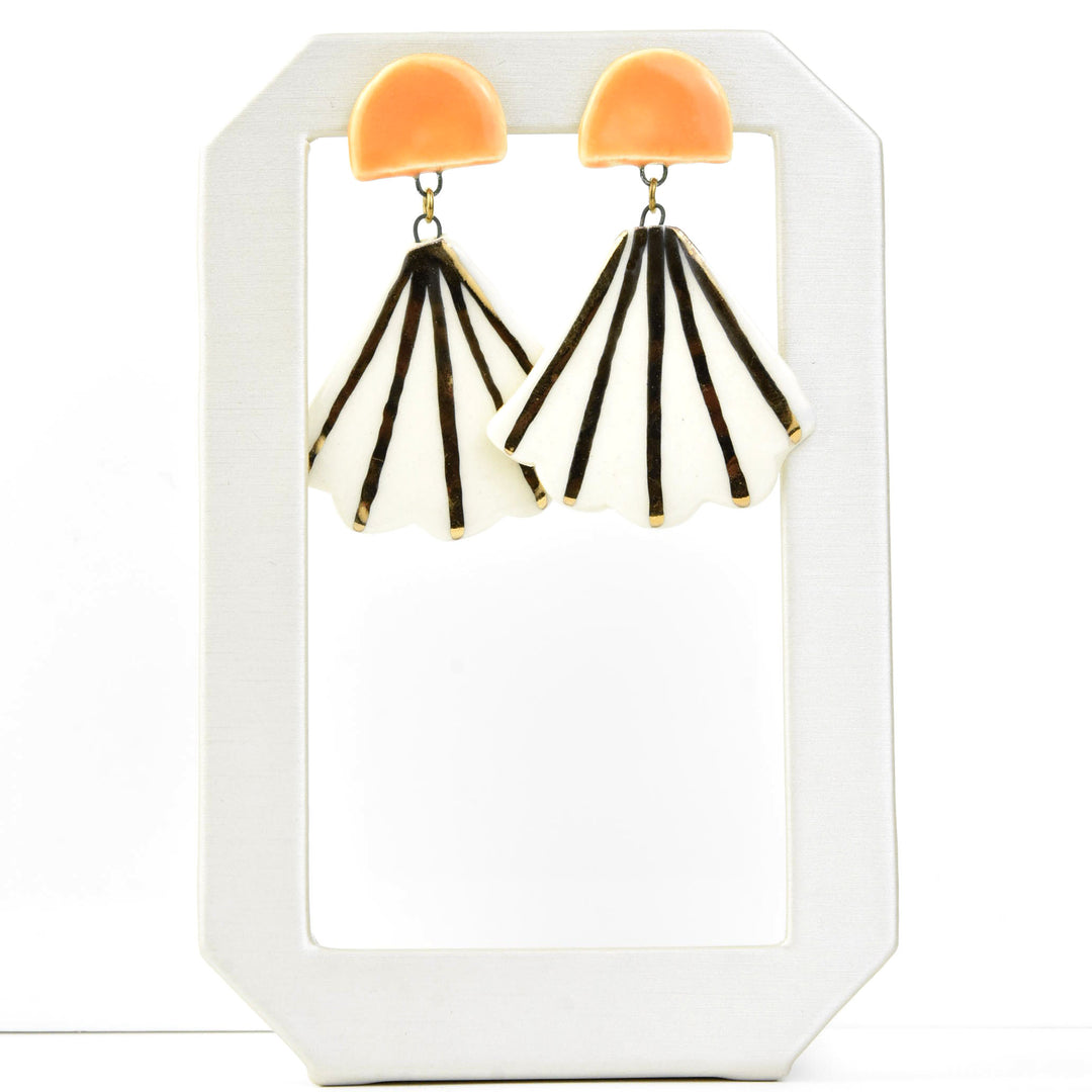 Shuttlecock Earrings