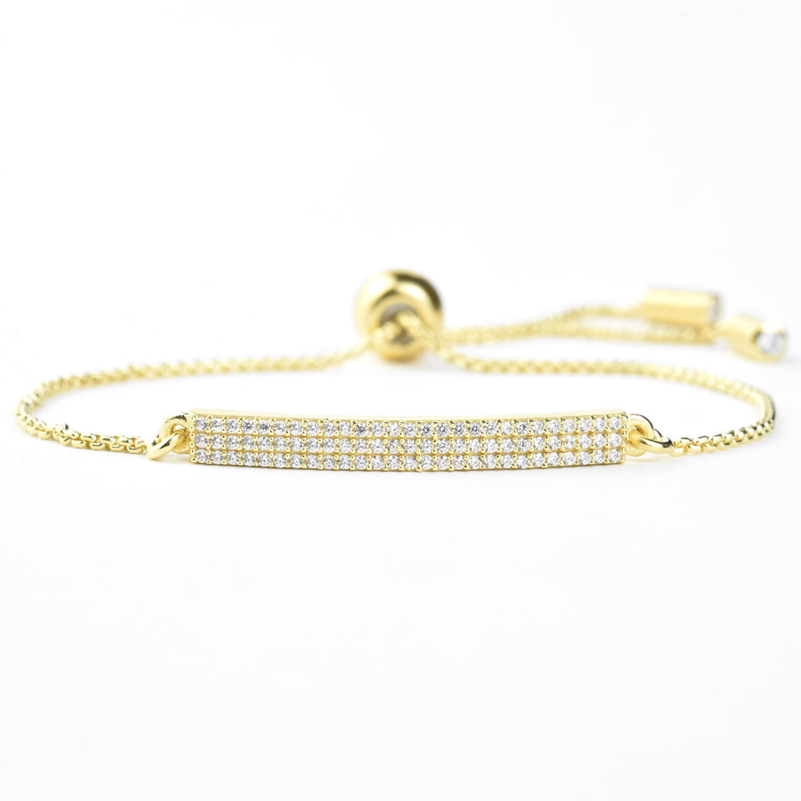 Signature Pave Bracelet - Goldmakers Fine Jewelry