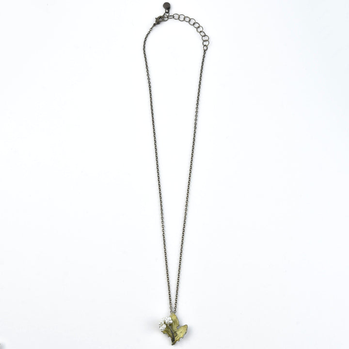 Pearl Dandelion Necklace - Goldmakers Fine Jewelry