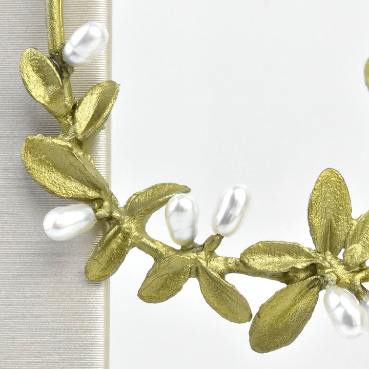 Flowering Thyme Statement Earrings - Goldmakers Fine Jewelry