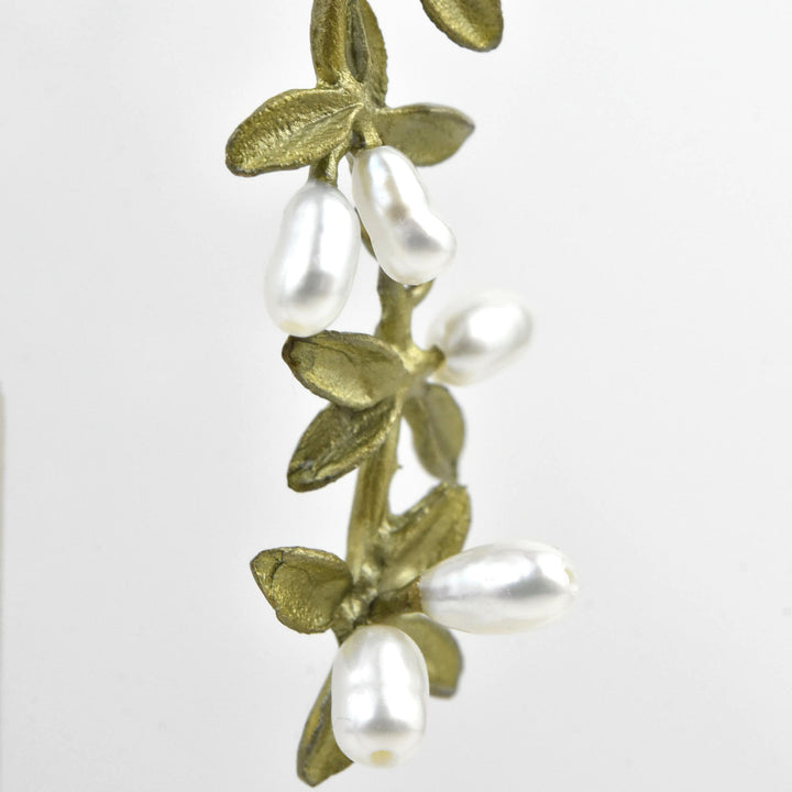 Flowering Thyme Drop Earrings - Goldmakers Fine Jewelry