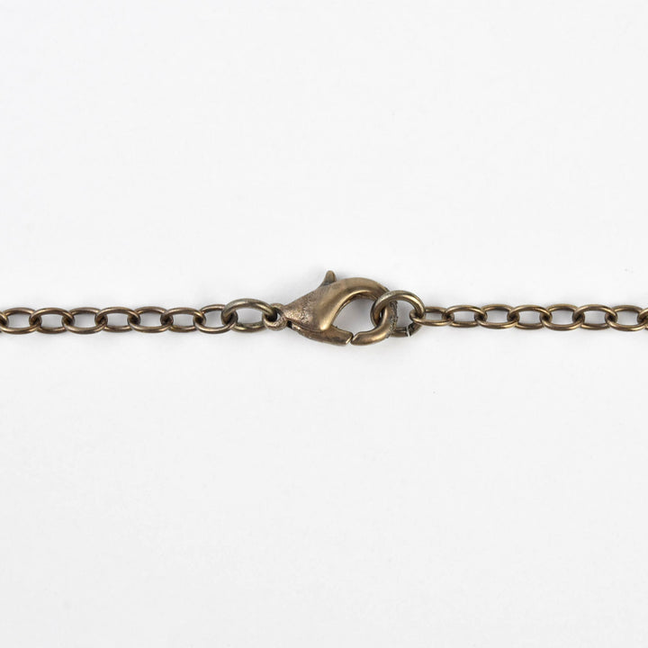 Long Ginkgo Necklace - Goldmakers Fine Jewelry