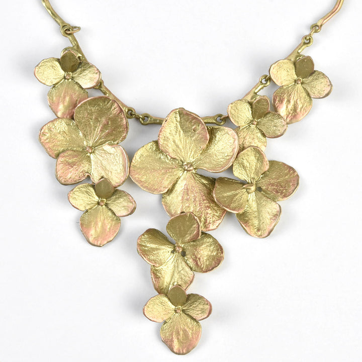 Hydrangea Blossom Collar - Goldmakers Fine Jewelry
