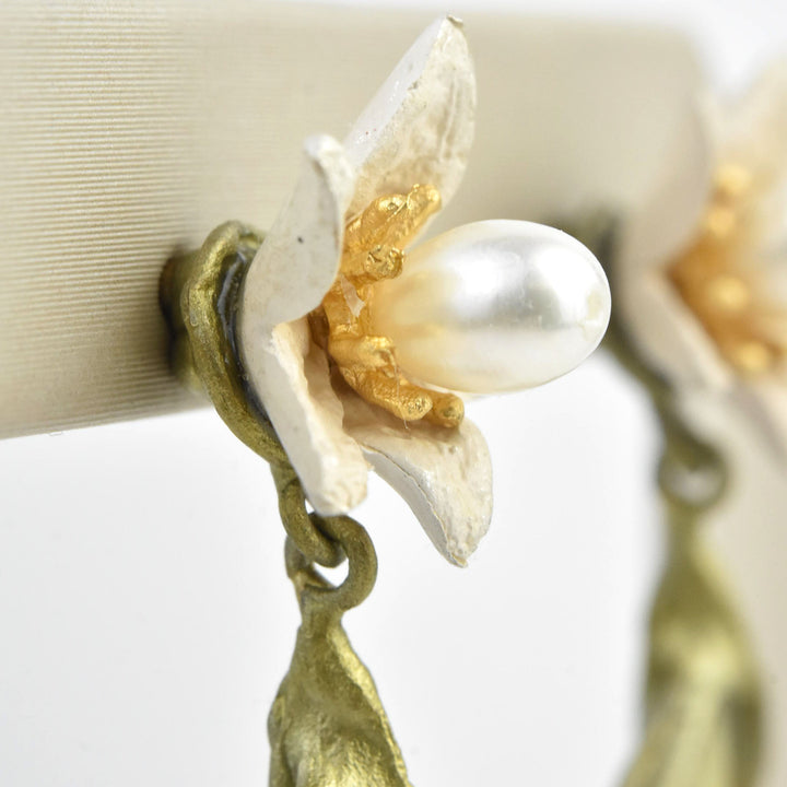 Orange Blossom Earrings - Goldmakers Fine Jewelry