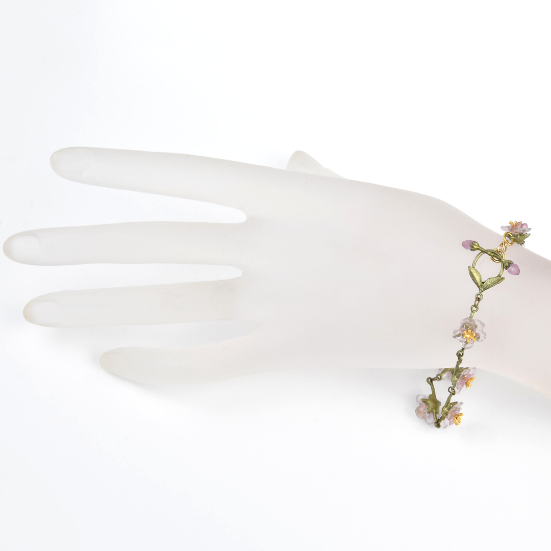 Peach Blossom Bracelet - Goldmakers Fine Jewelry