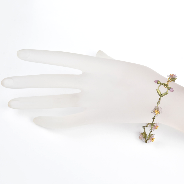 Peach Blossom Bracelet - Goldmakers Fine Jewelry