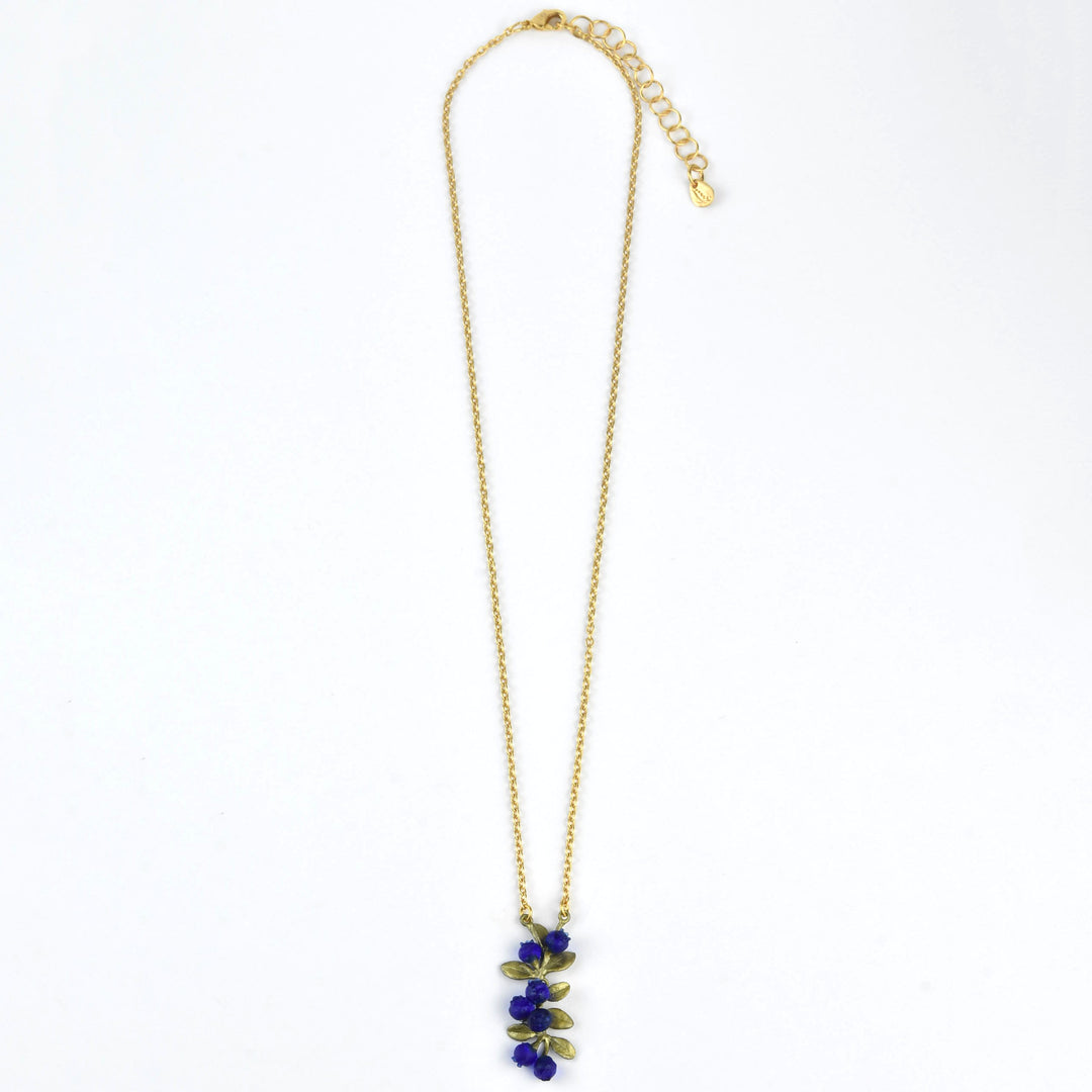 Petite Blueberry Pendant - Goldmakers Fine Jewelry