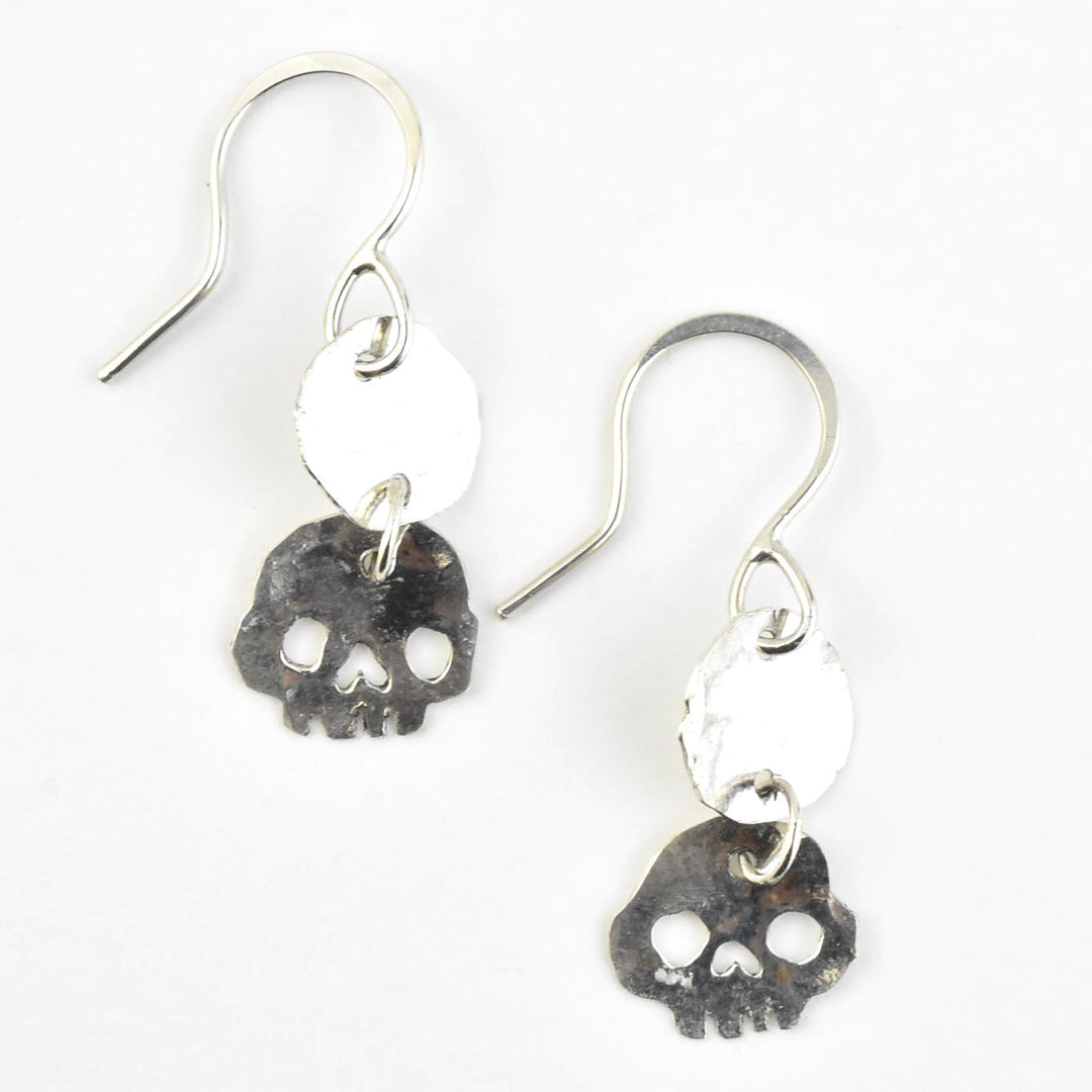 Skull Drop Earrings
