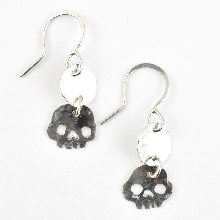 Skull Drop Earrings