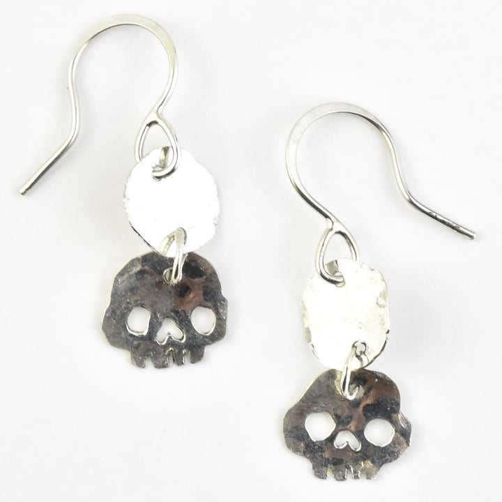Skull Drop Earrings