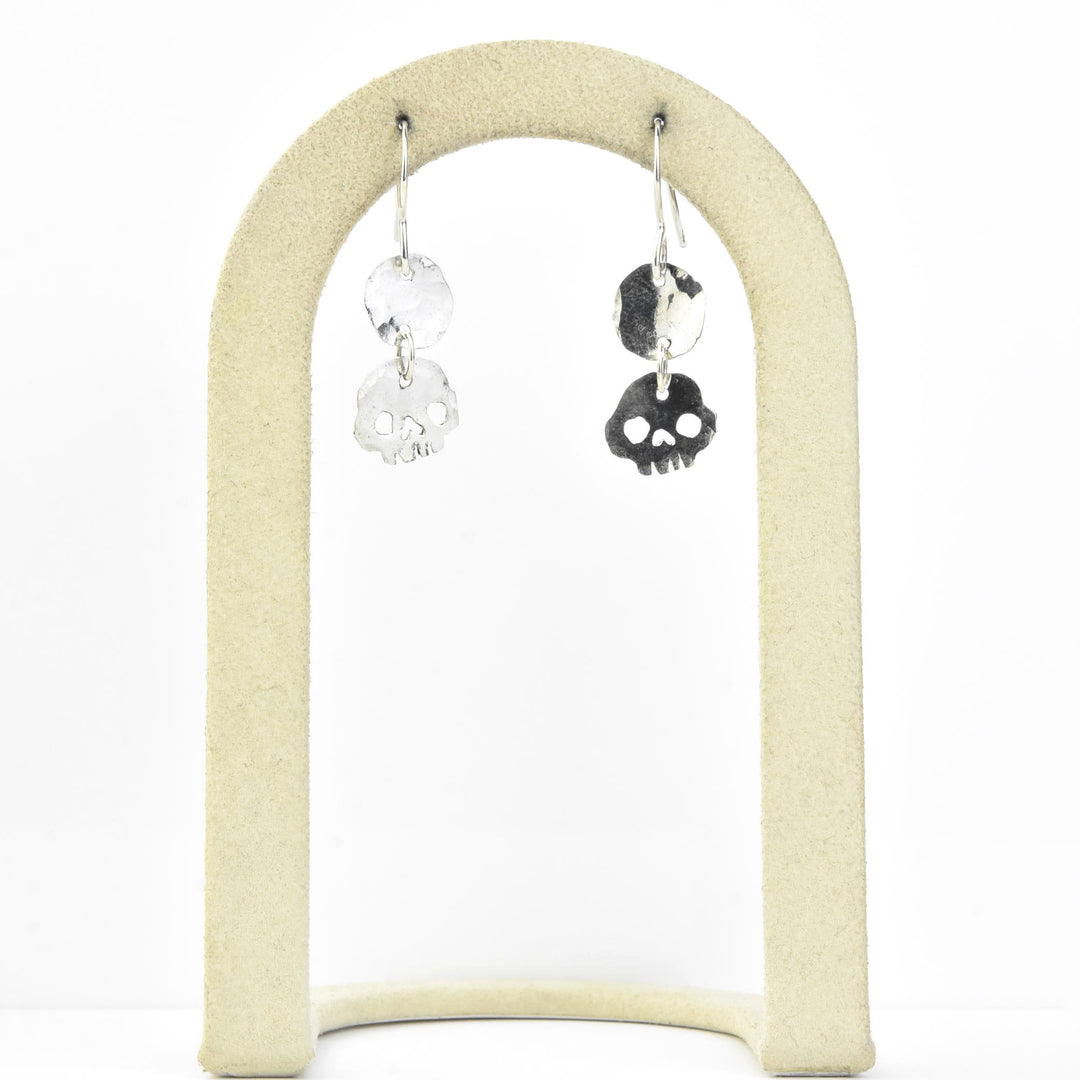 Skull Drop Earrings