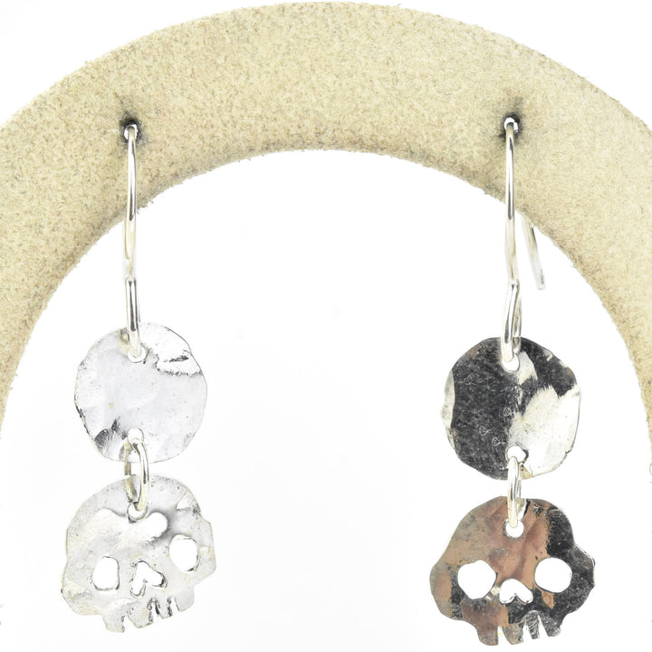 Skull Drop Earrings