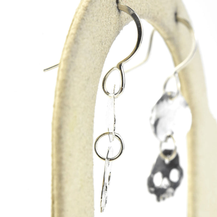 Skull Drop Earrings