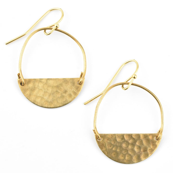 Small Half-Moon Earrings