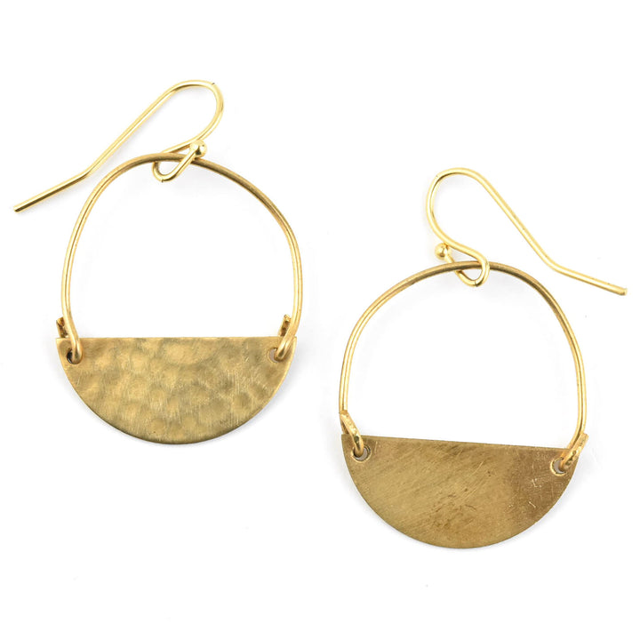 Small Half-Moon Earrings
