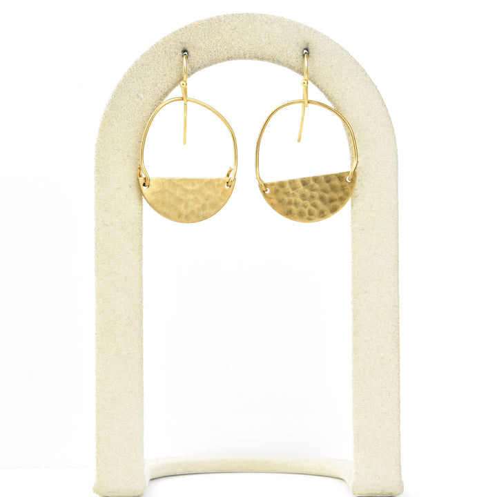 Small Half-Moon Earrings