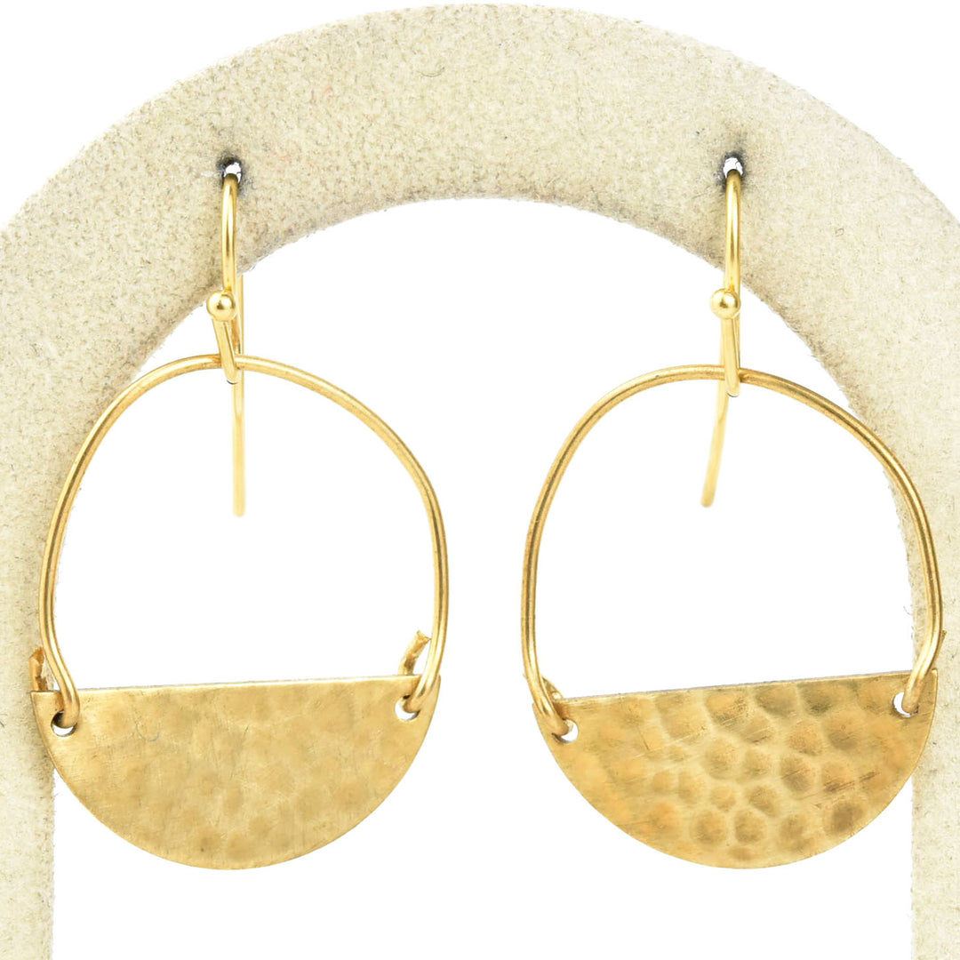 Small Half-Moon Earrings