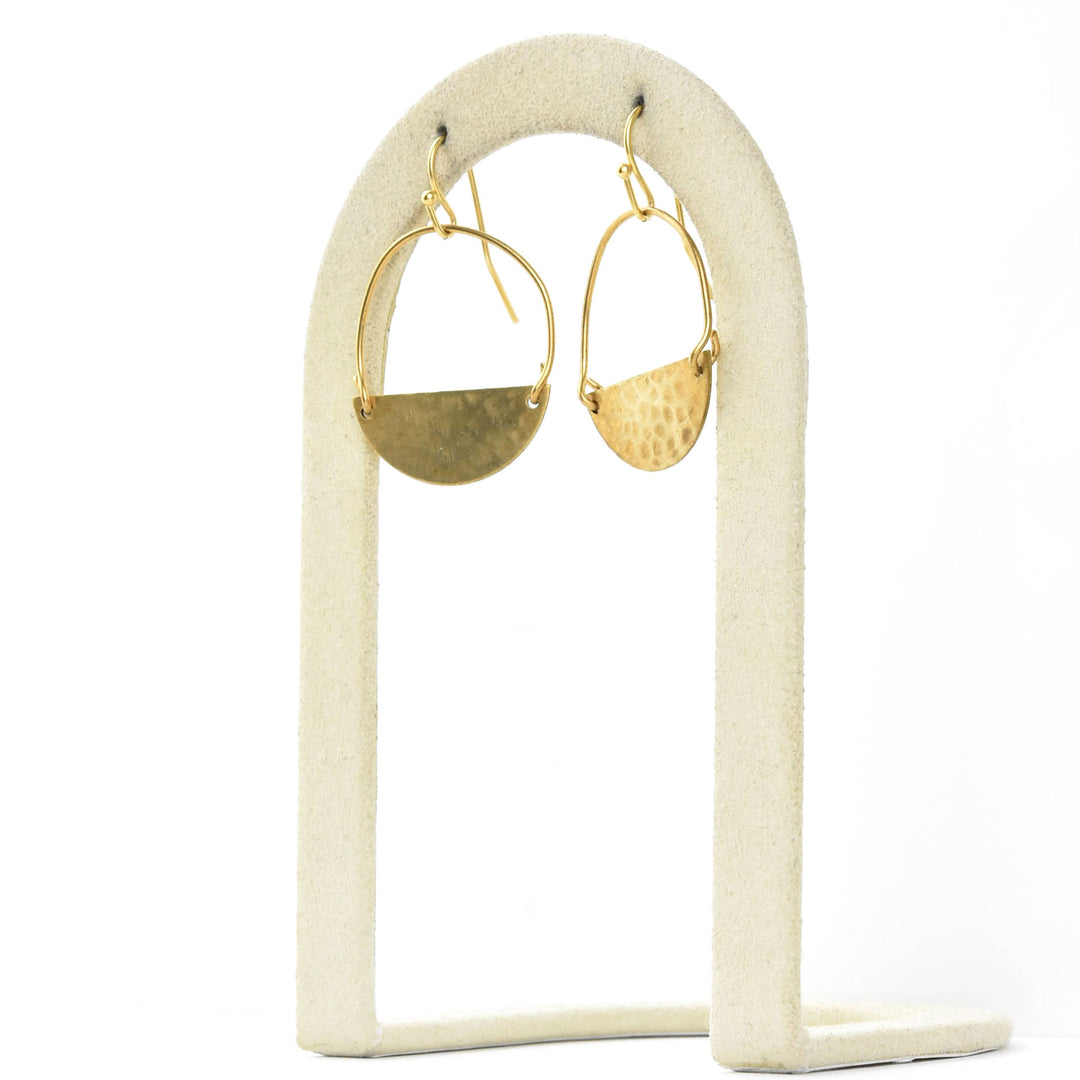 Small Half-Moon Earrings