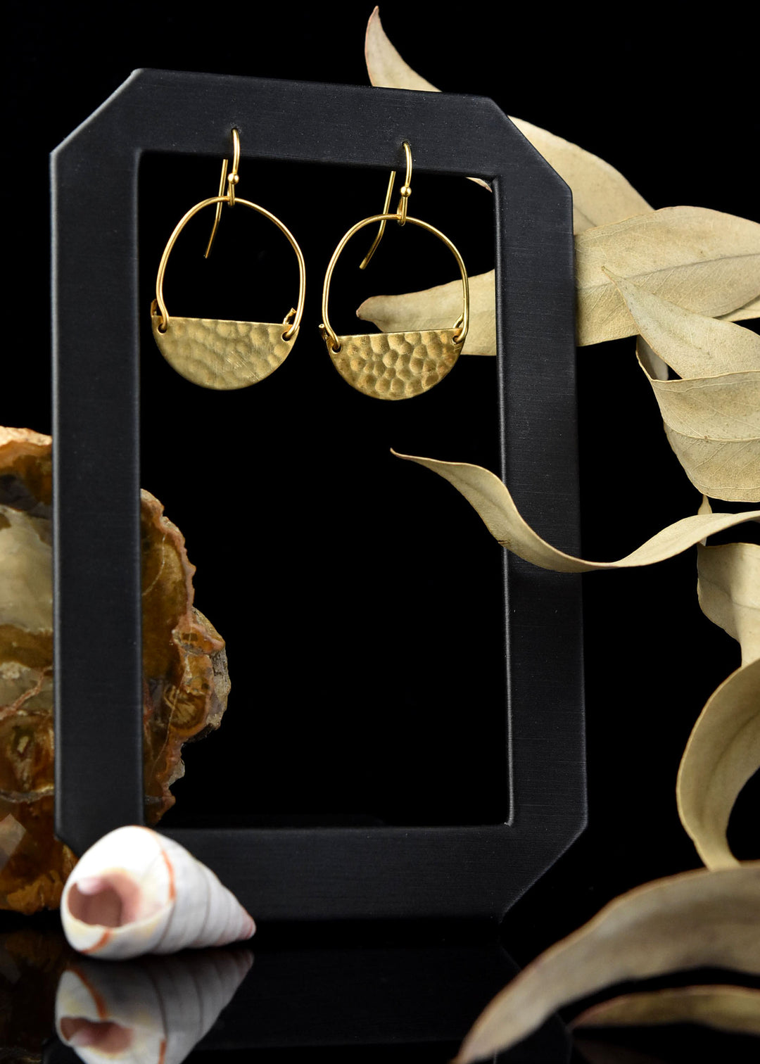 Small Half-Moon Earrings