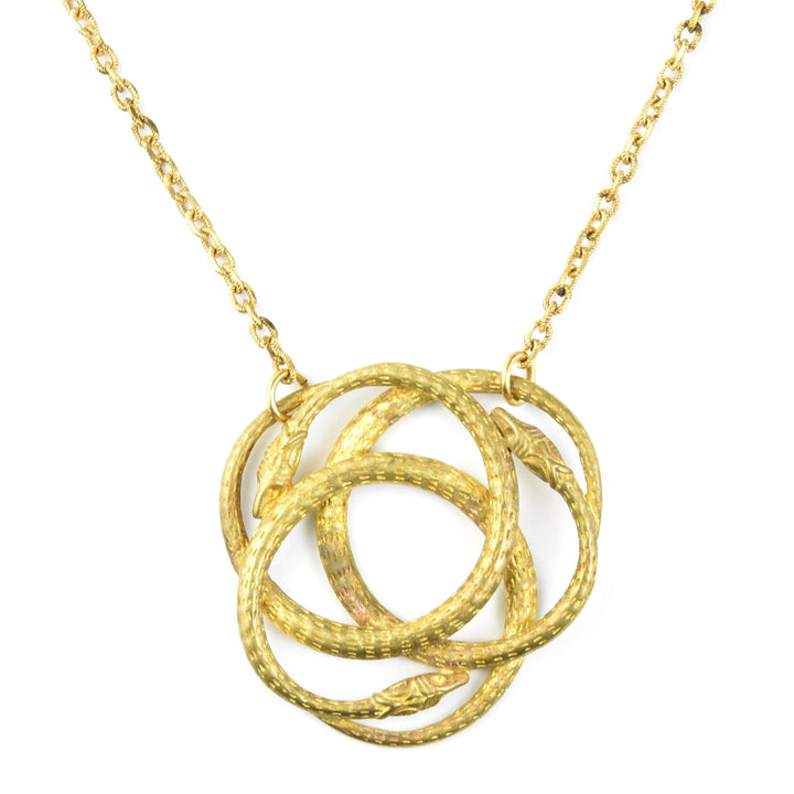 Snake Knot Necklace