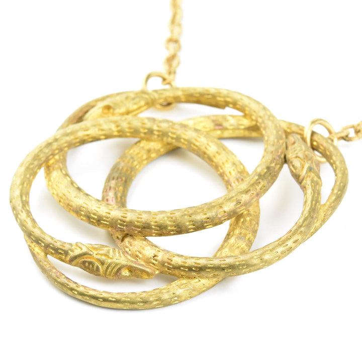 Snake Knot Necklace