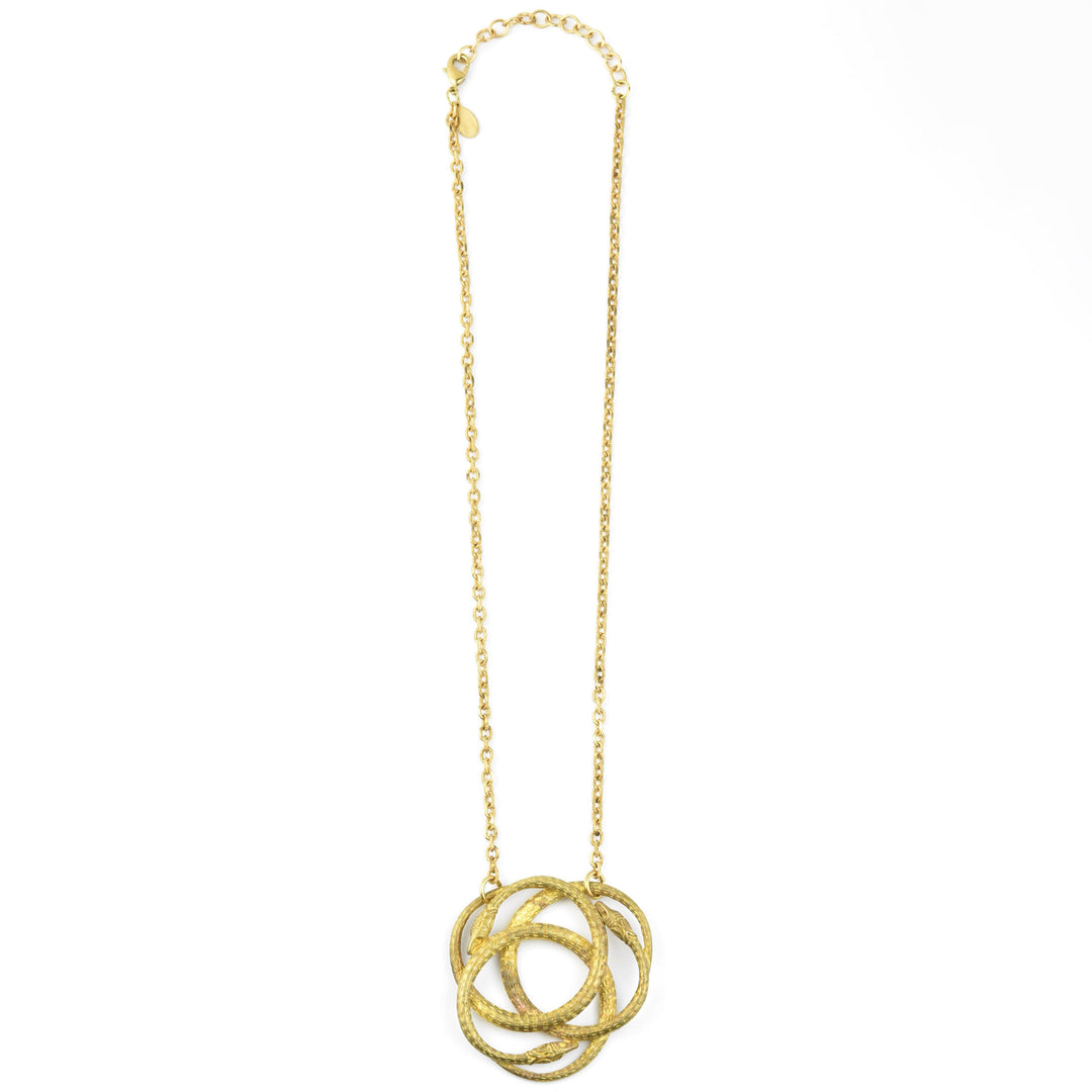 Snake Knot Necklace