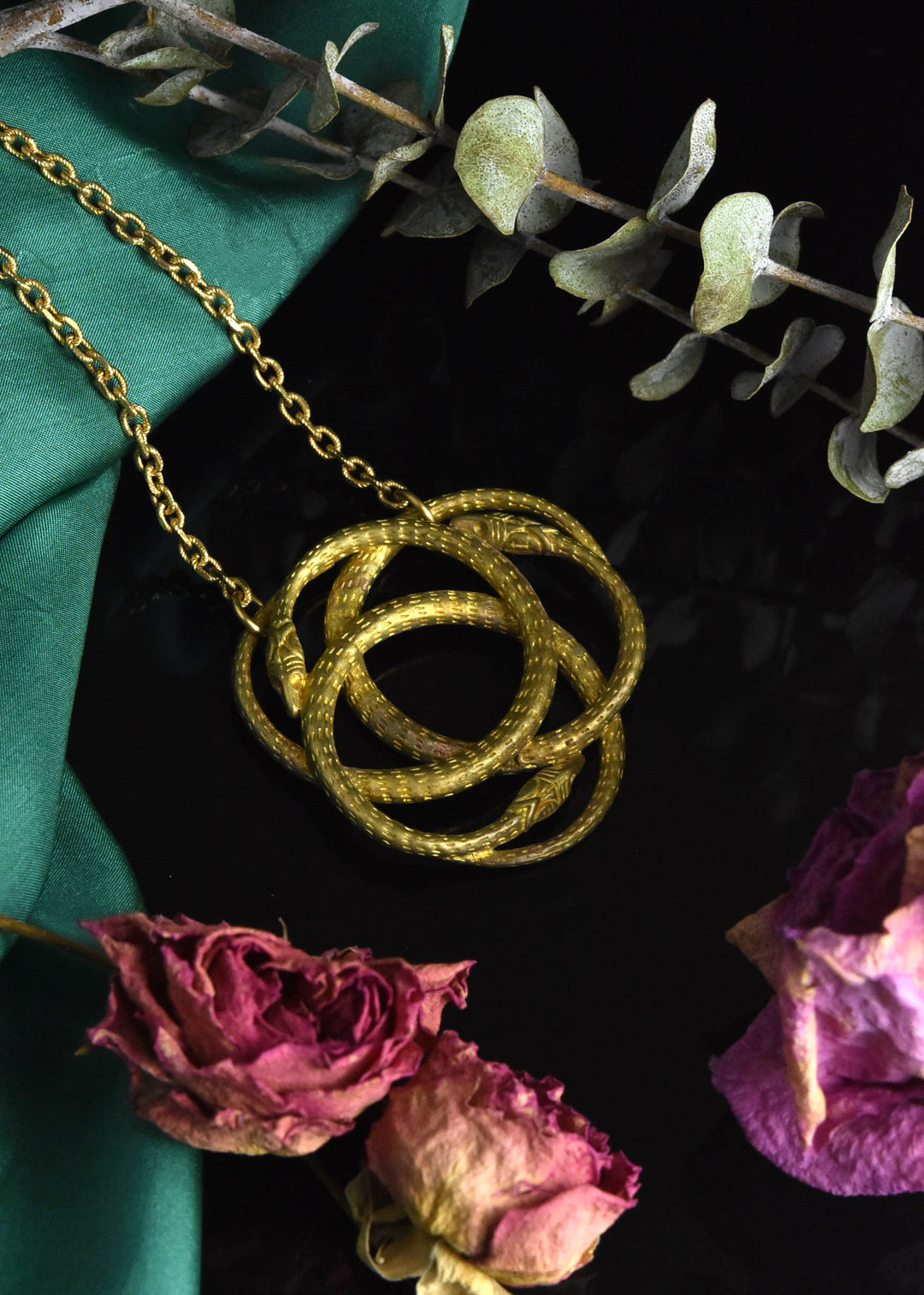 Snake Knot Necklace