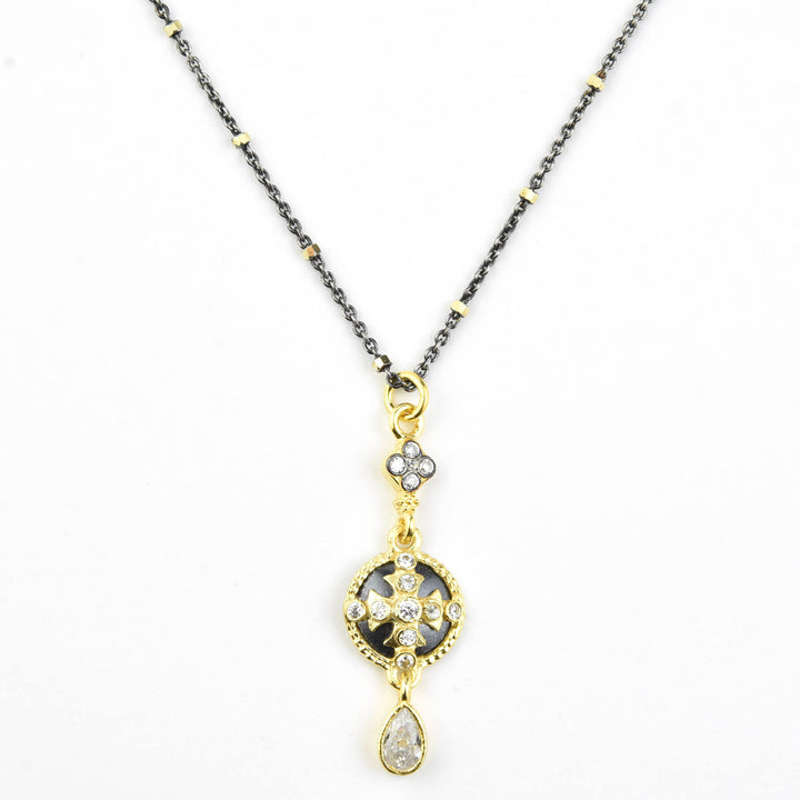 Two Tone Sparkle Necklace