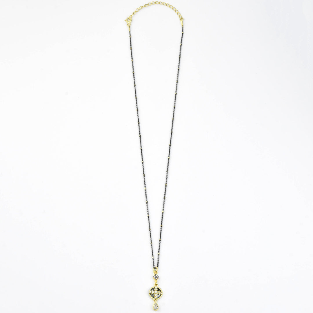 Two Tone Sparkle Necklace
