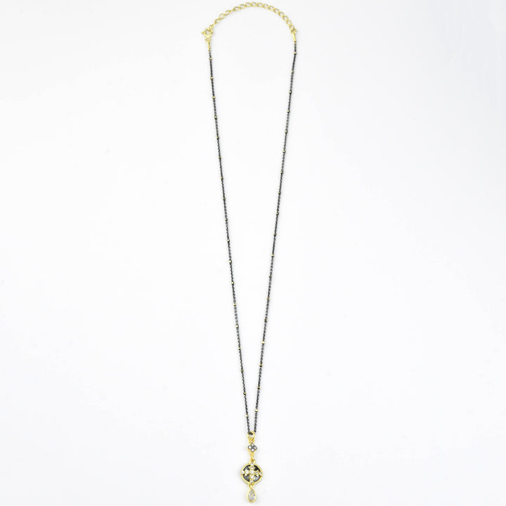 Two Tone Sparkle Necklace