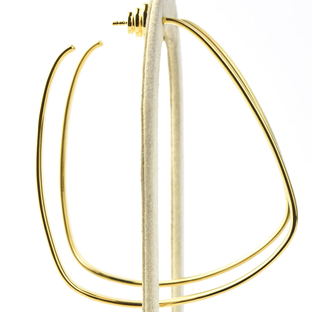 Large Square Hoops - Goldmakers Fine Jewelry