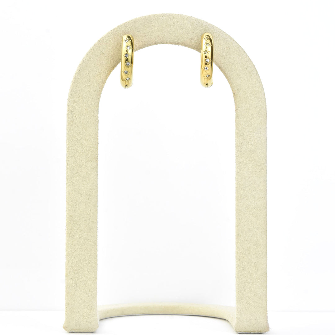 Starburst Chunky Rounded Hoops