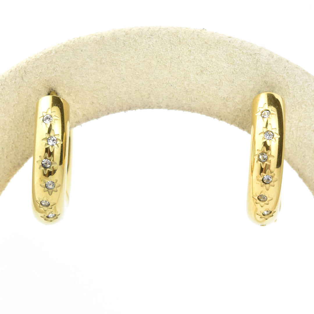 Starburst Chunky Rounded Hoops