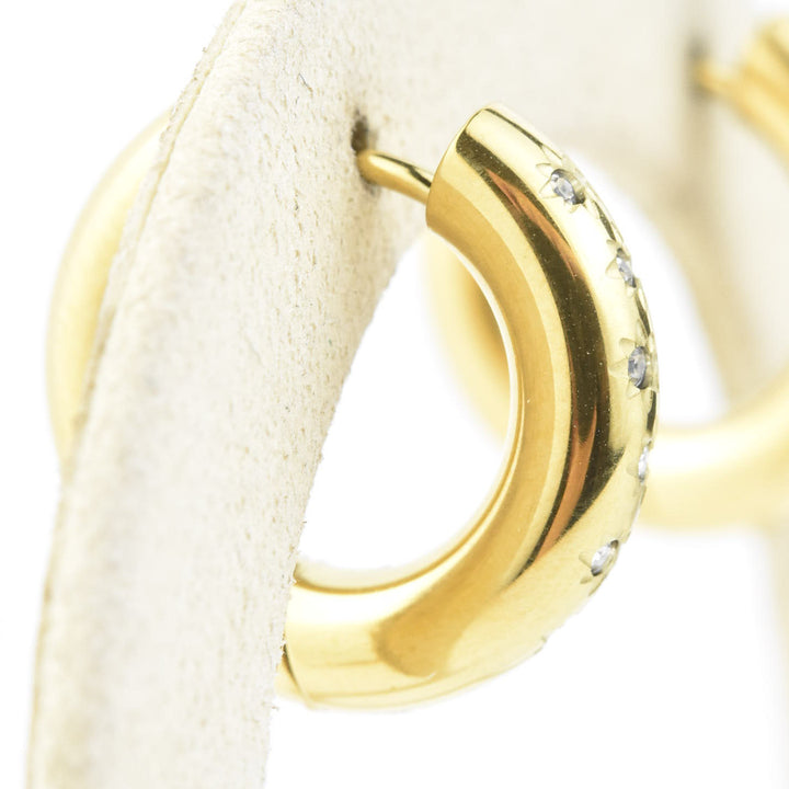 Starburst Chunky Rounded Hoops
