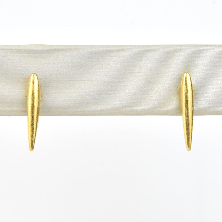Brass Stick Studs - Goldmakers Fine Jewelry