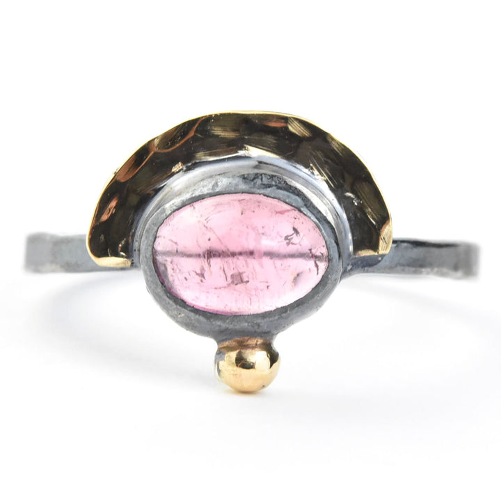 Sun Pink Tourmaline Ring