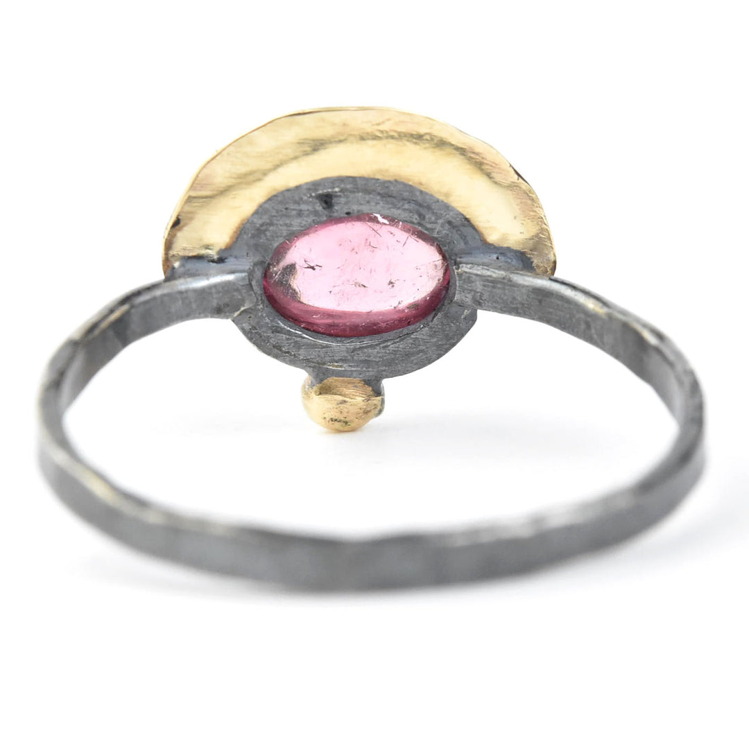 Sun Pink Tourmaline Ring
