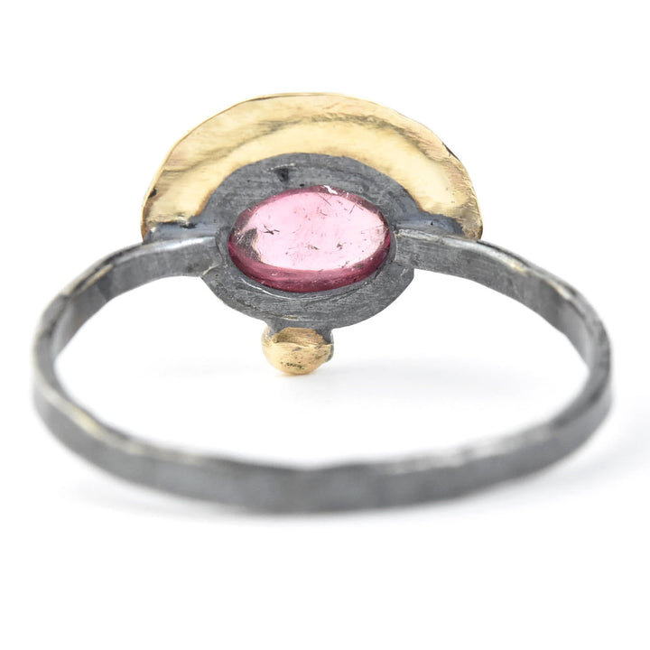 Sun Pink Tourmaline Ring