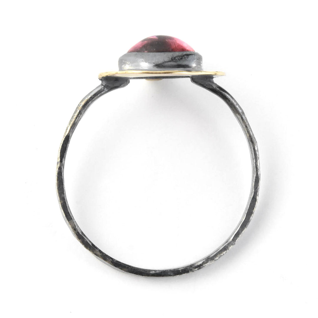 Sun Pink Tourmaline Ring