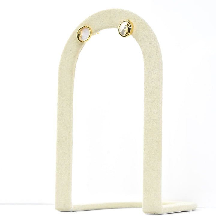 Mother of Pearl Sun & Moon Studs