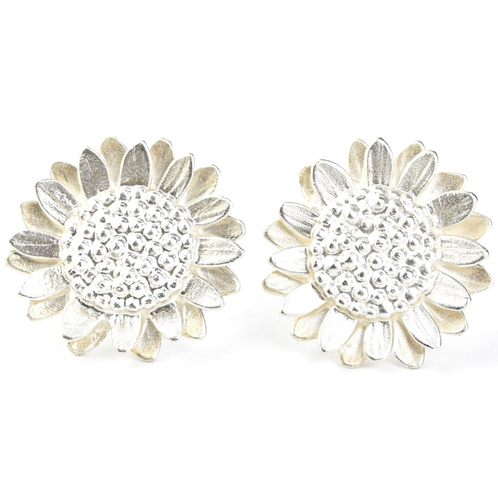 Sunflower Post Earrings - Goldmakers Fine Jewelry