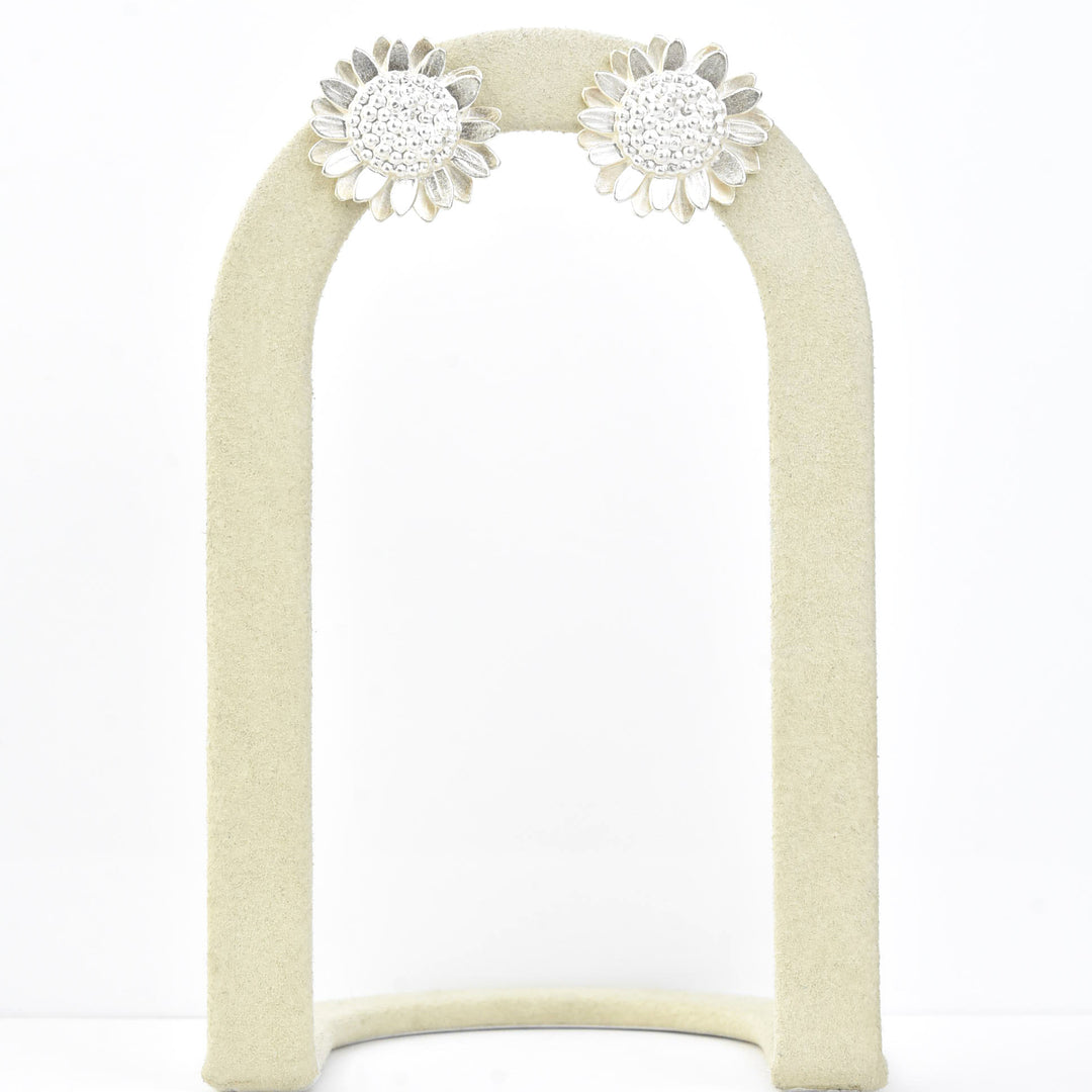 Sunflower Post Earrings - Goldmakers Fine Jewelry